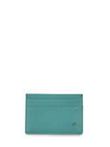 Porte-cartes Madras Cuir Etrier Bleu madras EMAD053
