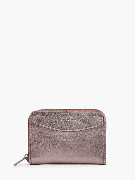 Porte-monnaie Etincelle Irisée Cuir Etrier Rose etincelle irisee EETI900