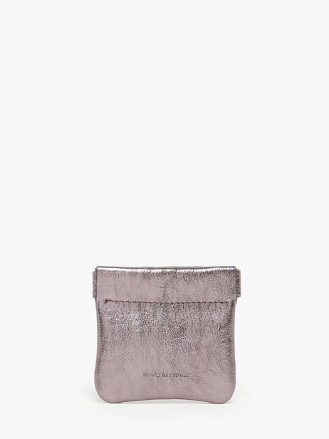 Porte-monnaie Etincelle Irisée Cuir Etrier Argent etincelle irisee EETI5005 vue secondaire 2