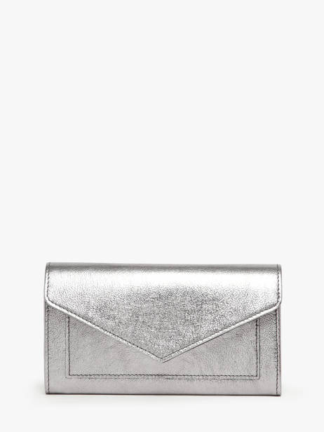 Portefeuille Etincelle Irisée Cuir Etrier Argent etincelle irisee EETI5008