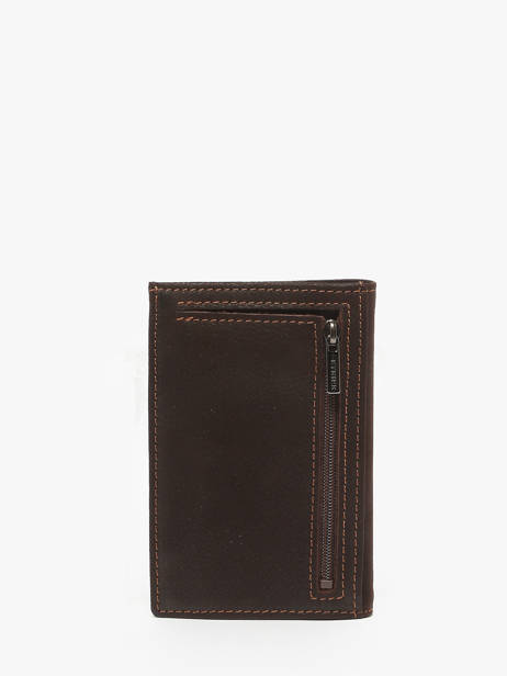 Portefeuille Porte-monnaie Oil Cuir Etrier Marron oil EOIL027 vue secondaire 3
