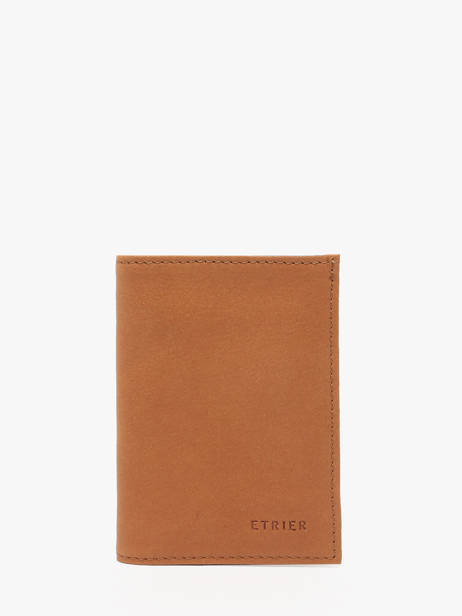 Portefeuille Porte-monnaie Oil Cuir Etrier Marron oil EOIL5007