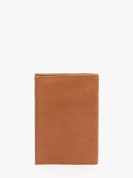 Portefeuille Porte-monnaie Oil Cuir Etrier Marron oil EOIL5007 vue secondaire 2
