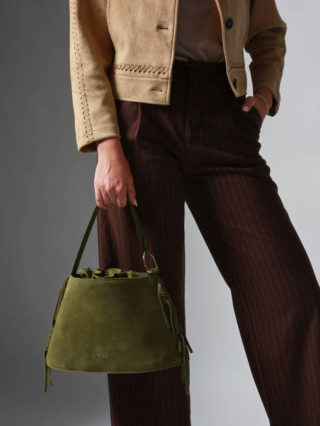 Crossbody Bag Country Leather Etrier Green country ECOU161M other view 1