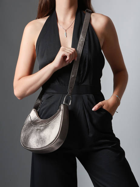 Shoulder Bag Jolly Leather Etrier Brown jolly EJOL147S other view 2