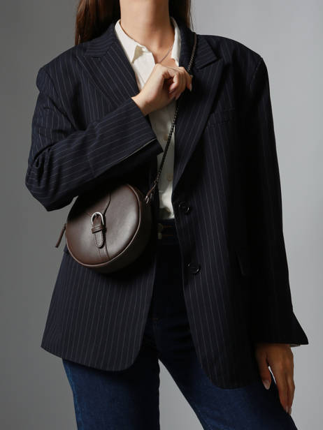 Sac Bandoulière Oxer Cuir Etrier Marron oxer EOXE130S vue secondaire 1