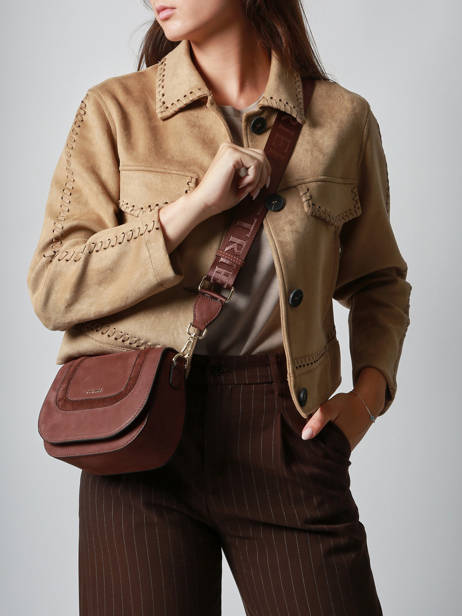 Crossbody Bag S Lasso Leather Etrier Brown lasso ELAS152S other view 1