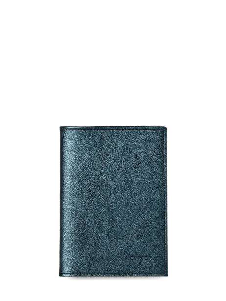 Etui Passeport Etincelle Irisée Cuir Etrier Vert etincelle irisee EETI025